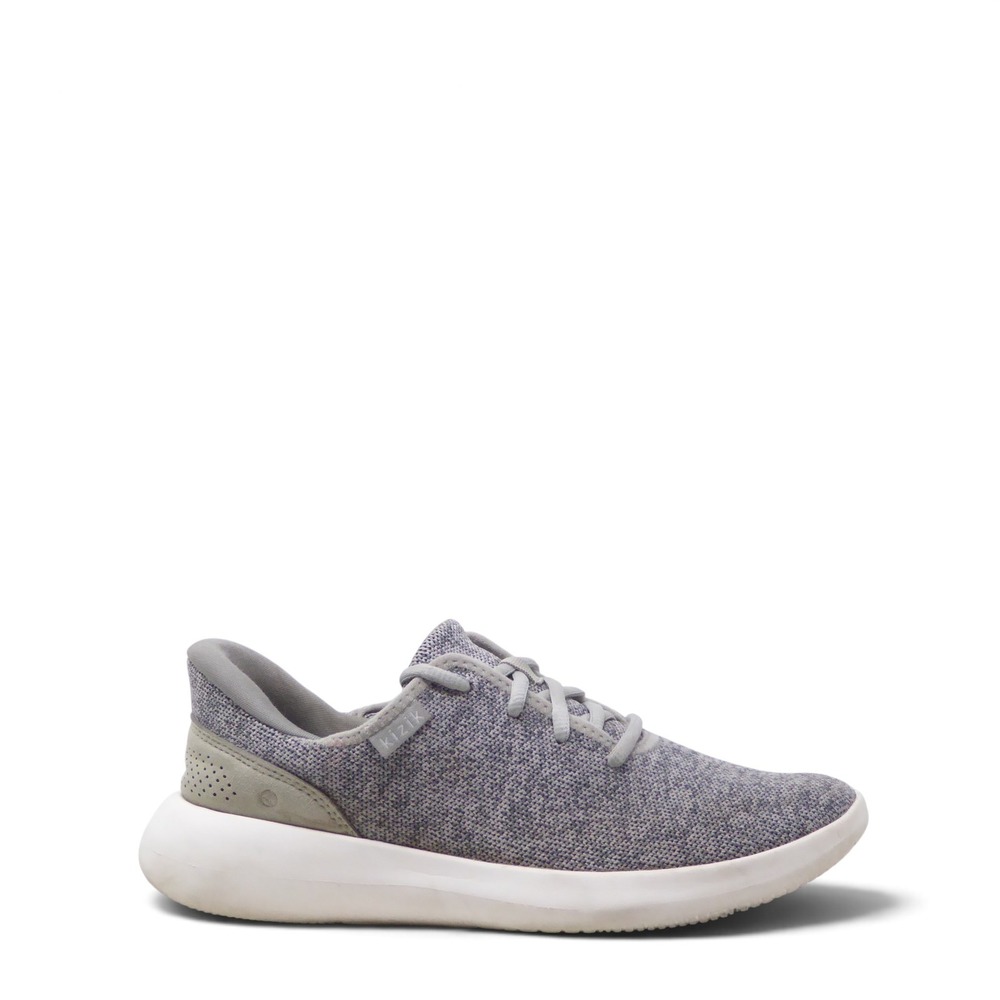 Kizik Women Sneakers Grey Madrid Eco Hands-Free Slip-On 7.5